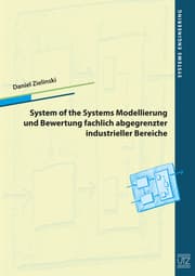 Cover von System of Systems Modellierung und Bewertung fachlich abgegrenzter industrieller Bereiche