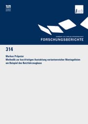 Cover von Methodik zur kurzfristigen Austaktung variantenreicher Montagelinien am Beispiel des Nutzfahrzeugbaus