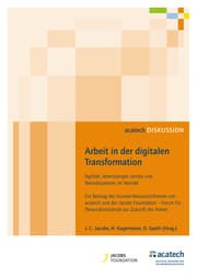 Cover von Arbeit in der digitalen Transformation