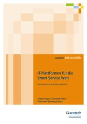 Cover von IT-Plattformen für die Smart Service Welt