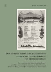 Cover von Der Einfluss politischer Erfahrungen auf den Verfassungskonvent von Herrenchiemsee