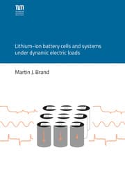Cover von Lithium-ion battery cells and systems under dynamic electric loads