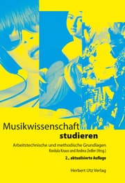 Cover von Musikwissenschaft studieren