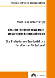 Cover von Bedarfsorientierte Ressourcensteuerung im Elementarbereich