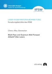 Cover von Multi-Pass and Quantum-Well Pumped AlGaInP Disk Lasers