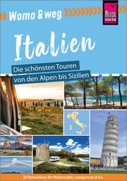 Cover von Reise Know-How Womo & weg: Italien - Die schönsten Touren von den Alpen bis Sizilien