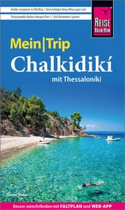 Cover von Reise Know-How MeinTrip Chalkidiki mit Thessaloníki