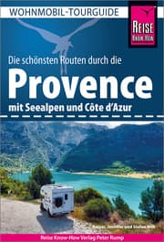 Cover von Reise Know-How Wohnmobil-Tourguide Provence mit Seealpen und Côte d'Azur