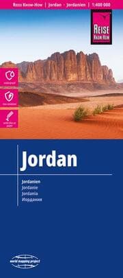 Cover von Landkarte Jordanien/Jordan