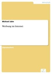 Cover von Werbung im Internet