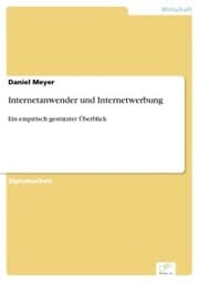 Cover von Internetanwender und Internetwerbung