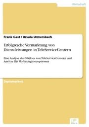 Cover von Erfolgreiche Vermarktung von Dienstleistungen in TeleServiceCentern