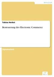 Cover von Besteuerung des Electronic Commerce