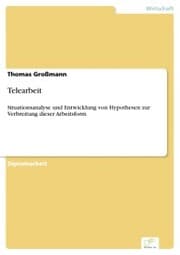 Cover von Telearbeit