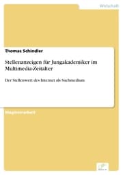 Cover von Stellenanzeigen für Jungakademiker im Multimedia-Zeitalter