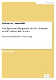 Cover von Der Zusammenhang zwischen Involvement und Kundenzufriedenheit