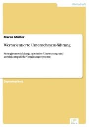 Cover von Wertorientierte Unternehmensführung