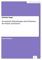 Cover von Zoonotische Erkrankungen durch Parasiten der Hunde und Katzen