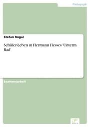 Cover von Schüler-Leben in Hermann Hesses 'Unterm Rad'