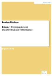 Cover von Internet Communities im Musikinstrumentenfachhandel