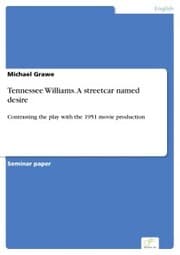 Cover von Tennessee Williams. A streetcar named desire