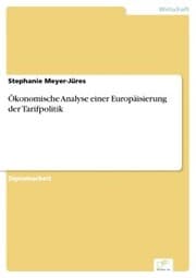 Cover von Ökonomische Analyse einer Europäisierung der Tarifpolitik