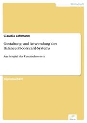 Cover von Gestaltung und Anwendung des Balanced-Scorecard-Systems