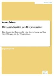 Cover von Die Möglichkeiten des IT-Outsourcing