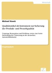 Cover von Qualitätszirkel als Instrument zur Sicherung der Produkt- und Prozeßqualität