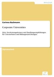 Cover von Corporate Universities