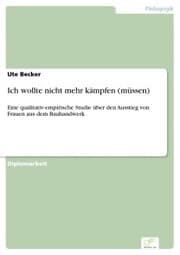 Cover von Ich wollte nicht mehr kämpfen (müssen)