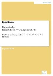 Cover von Europäische Immobilienbewertungsstandards