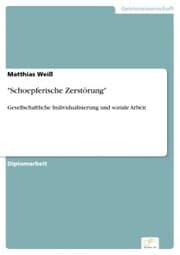 Cover von 'Schoepferische Zerstörung'