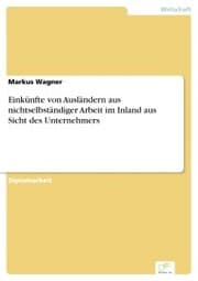 Cover von Einkünfte von Ausländern aus nichtselbständiger Arbeit im Inland aus Sicht des Unternehmers