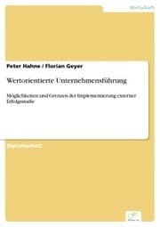 Cover von Wertorientierte Unternehmensführung