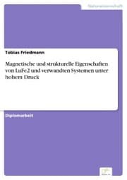 Cover von Magnetische und strukturelle Eigenschaften von LuFe2 und verwandten Systemen unter hohem Druck
