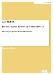 Cover von Future Success Factors of Finance Portals