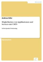 Cover von Möglichkeiten von Applikationen und Services mit UMTS