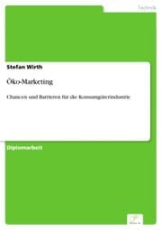 Cover von Öko-Marketing