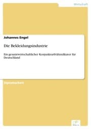 Cover von Die Bekleidungsindustrie