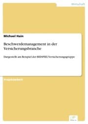 Cover von Beschwerdemanagement in der Versicherungsbranche