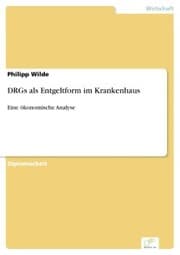 Cover von DRGs als Entgeltform im Krankenhaus