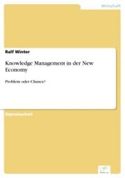Cover von Knowledge Management in der New Economy