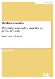 Cover von Potential of asset-backed securities for private investors