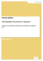 Cover von Nachhaltiger Tourismus in Spanien