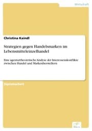 Cover von Strategien gegen Handelsmarken im Lebensmitteleinzelhandel