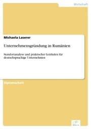 Cover von Unternehmensgründung in Rumänien