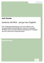 Cover von Entdecke die Welt ? and get into English!