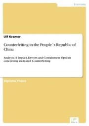 Cover von Counterfeiting in the People's Republic of China