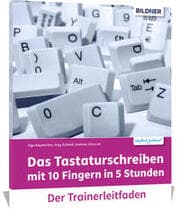 Cover von Das Tastaturschreiben mit 10 Fingern in 5 Stunden - Trainerleitfaden mit Audio